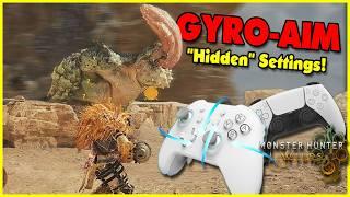 GYRO Aim, "Hidden" Settings in Monster Hunter Wilds - Motion Control Guide