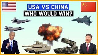 USA VS CHINA Military Power Comparisons 2021.