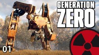 Generation Zero - #01: Roboter-Invasion in Schweden!  [Lets Play-Deutsch]