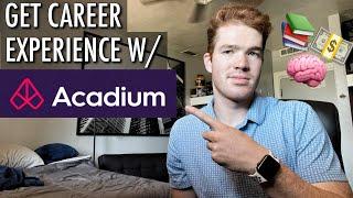 How To Gain Career Experience in Marketing With Acadium