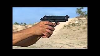 Sooting a Beretta 96A1 recorded in Slow Motion