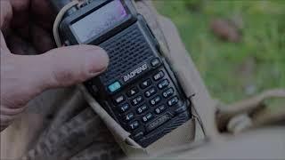 Beez Combat Systems Baofeng Radio Pouch GRIDLOK