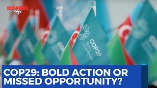 COP29: A Missed Opportunity for Bold Climate Action?