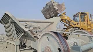 "️How to Stone Crusher Works  The Power Of Rocks Sand Crushing ASMR-How To Crush Rocks #stone