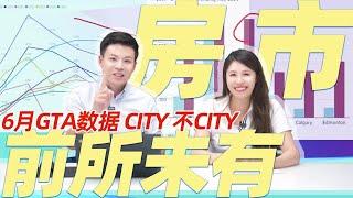 降息后6月GTA数据City不City？市中心Office大批空置， Townhouse也首次破圈，Condo之物以稀为贵！