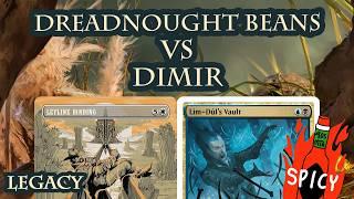 5c Beanstalk with Phyrexian Dreadnought vs Dimir? [MTG Legacy]