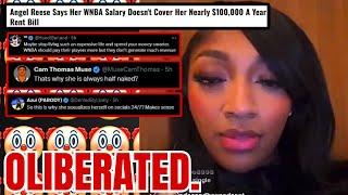 Angel Reese OLIBERATED as she COMPLAINS about WNBA Salary Not Covering $8K A MONTH in RENT!