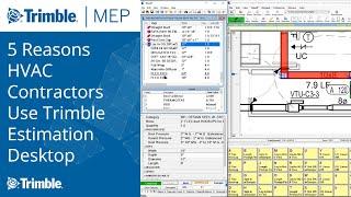 5 Reasons HVAC Contractors Use Trimble Estimation Desktop HVAC