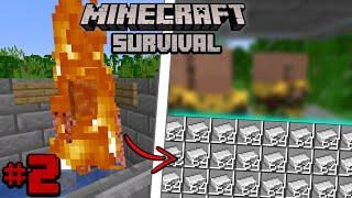 I built the EASIEST Iron Farm in Minecraft Survival (#2)