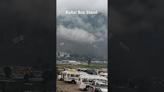 Baltal Bus stand, Kashmir