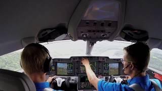 VIEWS FROM THE COCKPIT: Pilatus PC-24 Flight - UZA to DMW