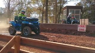 2021 Cfmoto Cforce 800 VS 2021 Polaris Sportsman 570 Drag Race, Off Road Adventures GA, Durhamtown