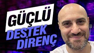 EN ÖNEMLİ DESTEK ve DİRENÇ NOKTALARI | Destek Direnç Eğitimi