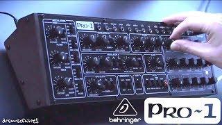 Behringer Pro-1 - 1st Solo Jam 'Berlin School' Style