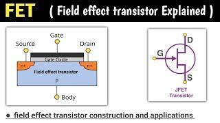 fet | field effect transistor | fet transistor | fet working and construction | basic electronics