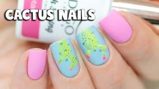 CACTUS NAIL ART TUTORIAL | Indigo Nails Think Spring