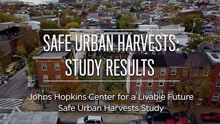 Safe Urban Harvests Study: Overview of Results