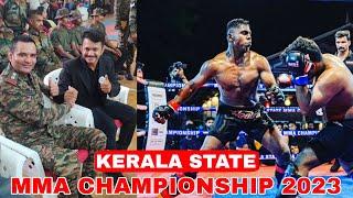 ഇടിയുടെ പൊടി പൂരവും ആയി | Kerala State MMA Championship 2023