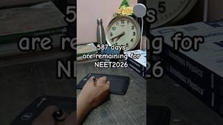 One more day as a neet aspirant neet 2026 #motivation #study #neet @Mokshajain128