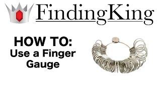 How To Use A Finger Gauge