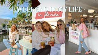 WEEKEND IN MY LIFE || fun things in tampa, friends in town, hockey game, nights out