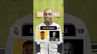 ESSE OU AQUELE! ️ Vem conferir quem o craque Lucas Moura escolheu!  #shorts