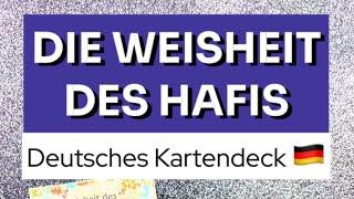 KARTENDECK: Die Weisheit des Hafis