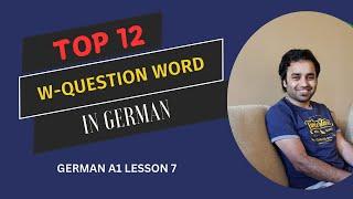 W  FRAGEN IN GERMAN | TOP German W-Questions Word | Basic German Questions | Easy German A1 Lesson 7