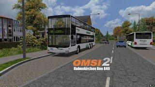 OMSI 2 Add-on Hohenkirchen | The DL05 takes on the line 849