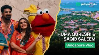 Huma Qureshi & Saqib Saleem's Sentosa Adventure  | Travel Singapore  | Pickyourtrail 