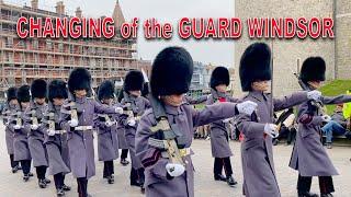 WINDSOR CASTLE GUARD 1st Battalion Welsh Guards with 1st Bn. Welsh Guards Corps of Drums NEW ‍️