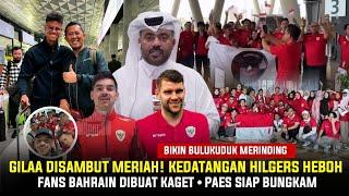 FANS TIMNAS HEBOH DI BAHRAIN! Kedatangan Mees Hilgers Disambut Luar Biasa STY • Paes Pulih Cedera