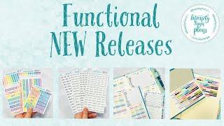 Functional New Release || Mandy Lynn Plans || Hobonichi Cousin, Weeks, A6, Wonderland 222, 7x9