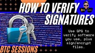 How To Verify Signatures With GPG