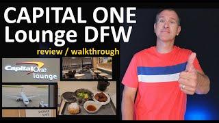 Capital One Lounge DFW Review & Walkthrough - Inside the First Capital One Airport Lounge in Dallas