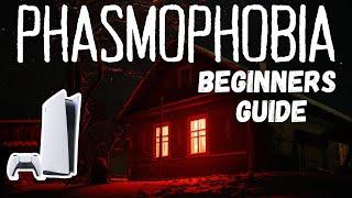 Tricky Ghosts and Narrow Escapes!  Phasmophobia PS5 Console Beginners Guide