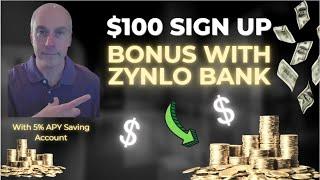 EASY $100 Bank Bonus With NO Monthly Fees 2025!