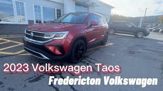 FULLY LOADED 2023 VW Highline Taos at Fredericton Volkswagen