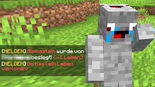 Ich habe nur noch 1 Herz in Minecraft Helden..