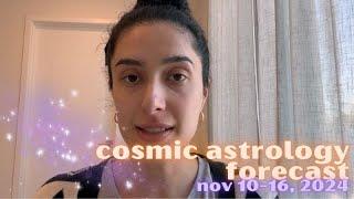 Cosmic Astrology Forecast Nov 10-16, 2024: Taurus Full Moon