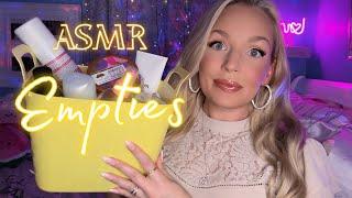 ASMR Product EmptiesTapping and Scratching on Products I’ve Used Up