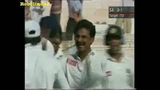 VVS Laxman test debut vs South Africa 1996, match highlights