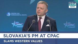 Slovakia’s PM Robert Fico Speaks at CPAC Hungary 2025 | CPAC 2025 | AC1G