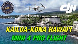 DJI Mini 4 Pro at Wai'aha Beach Park on Kailua Kona, Hawai'i