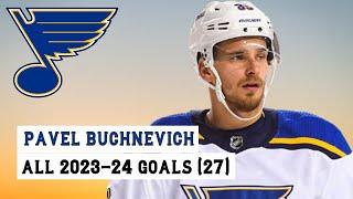 Pavel Buchnevich (#89) All 27 Goals of the 2023-24 NHL Season