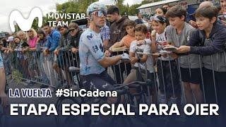 #SinCadena: Oier Lazkano en la Fuga de la Etapa 18 de La Vuelta | Movistar Team 2024