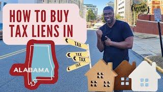 How To Buy Tax Liens In Alabama  Step by Step #taxliens #taxdeed #fyp #taxdelinquent #taxsale