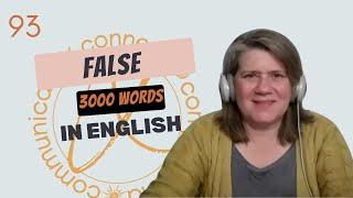 Learn English Vocabulary: "false" - Definitions, Usage, Collocations, and Opposites 93/3000