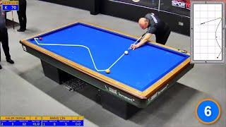 100 Amazing Billiards Trick Shots | Artistik Bilardo En İyi Vuruşlar // Bida 3 Băng | billar |