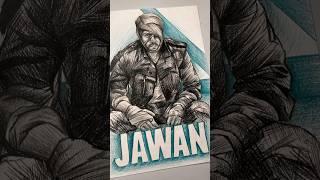 JAWAN Drawing, #shorts #jawan #drawing